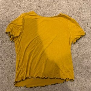 Yellow Flowy Tee